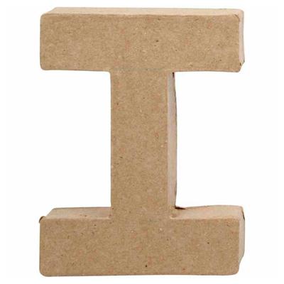 Creativ Company Letter papier-maché - i, 10cm Creativ Company Letter papier-maché - i, 10cm
