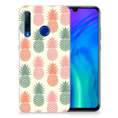 Honor 20 Lite | Siliconen Case | Ananas