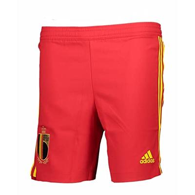 België Broekje Thuis Junior 2022-2023 - Maat 140 - Kleur: RoodGeel | Soccerfanshop