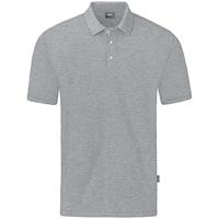 JAKO C6321 Polo Organic Stretch - Lichtgrijs Gemeleerd - XL - thumbnail