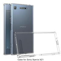 Scratchproof TPU + acryl beschermhoes voor Sony Xperia XZ1 (transparant) - thumbnail