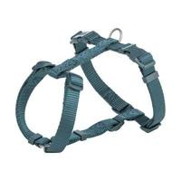 Trixie hondentuig premium h-tuig petrol blauw - thumbnail
