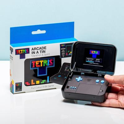 Spelcomputer in een blikje - Tetris