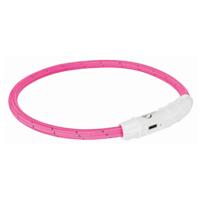 LED-halsband voor huisdieren Trixie Roze M/L - thumbnail