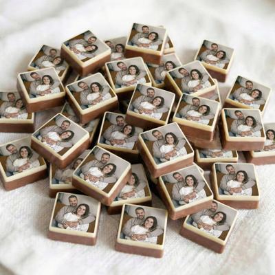 Chocolade bonbons met foto