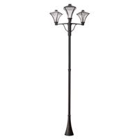 Franssen BuitenlantaarnCity Highlight led - 3-lichts - 310cm grafiet grijs - 10-20283 - thumbnail