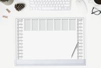 Sigel H6366 Bureau onderlegger Papier Weekplanner Met beschermflap (b x h) 59.50 cm x 41 cm 2026, 2027 40 vellen - thumbnail