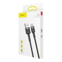 Baseus CATKLF-BG1 mobiele telefoonkabel Zwart 1 m USB A USB C - thumbnail