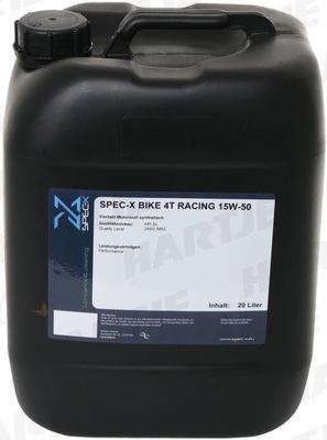 SPEC-X motoröl "bike 4t racing" motor oil 4t 15w-50 raci 20l bike