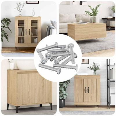 VidaXL Vergrendelingsschroef 2514 pcs zilver staal