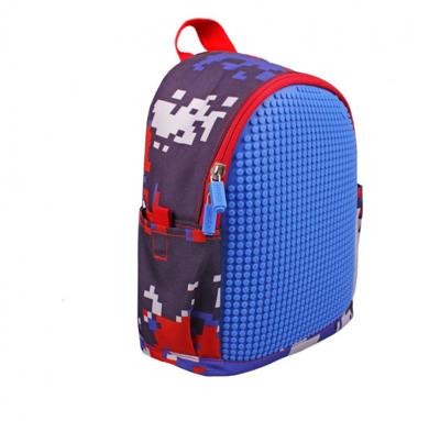 Upixel kinderrugzak Dream High jongens 32 cm marineblauw 2 delig
