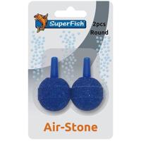 Aquarium benodigdheden Luchtsteen rond 2 stuks Superfish - Superfish - thumbnail