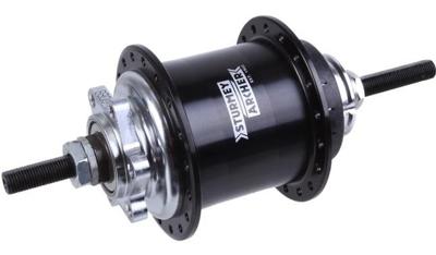 SturmeyArcher sturmey archer rs-rk3 achternaaf 3v vrijloop met 6-p disk / schijf 36g zwart kaal