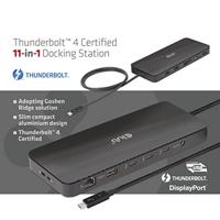 Club 3D Thunderbolt 4 Certified 11-in-1 Docking Station dockingstation - thumbnail
