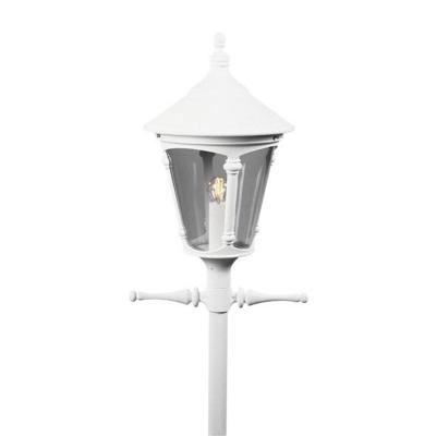 Buitenlamp Virgo 1-lichts matwit 62cm inclusief laddersteun 570-250