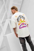 Off The Pitch Season Oversized T-Shirt Heren Wit - Maat XS - Kleur: Wit | Soccerfanshop - thumbnail
