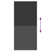 Rolgordijn verduisterend 95x210cm stofbreedte 90,7 cm polyester - thumbnail