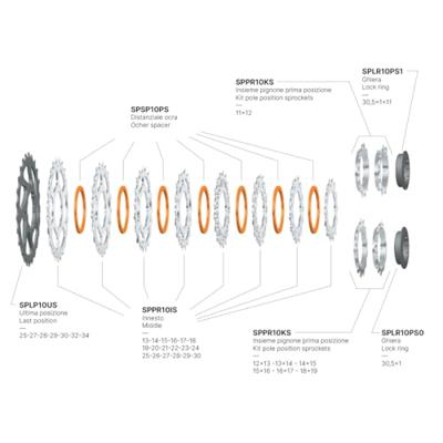Shimano Miche - primato cassette light 11 speed 16-27