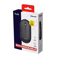 Trust PUCK Muis Bluetooth, Radiografisch Optisch Zwart 4 Toetsen 1600 dpi - thumbnail