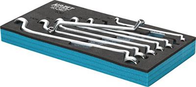 Hazet 163-296/7 Dubbele ringsleutelset 7-delig Sleutelbreedte (metrisch) 6 - 22 mm - thumbnail