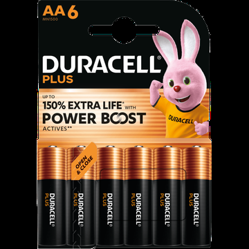 Duracell Plus AA 6 Stuks bij Jumbo
