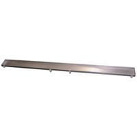 RVS Tegelrooster t.b.v. Wiesbaden Douchegoot 60x7 cm - thumbnail