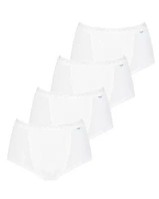 Sloggi 4-pack Control Maxi - corrigerende dames slip - Voordeelverpakking - Multipack - Aanbieding