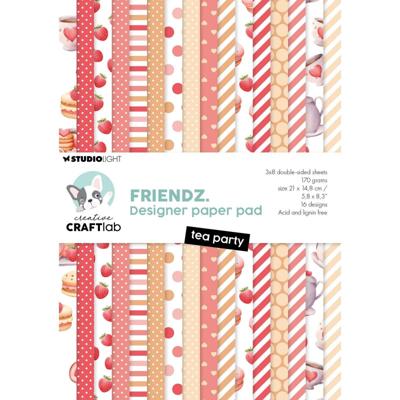 Creative Craftlab • friendz design paper pad tea party