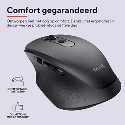 Trust Ozaa muis Rechtshandig RF Draadloos Optisch 2400 DPI Trust Ozaa muis Rechtshandig RF Draadloos Optisch 2400 DPI