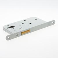 Nemef 638 Kastslot | DM60mm | voorplaat staal gelakt 20x235mm afgerond | messing nachtschoot | DR 1+2+3+4 - 9063802650 - thumbnail