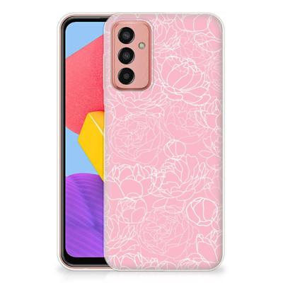 Samsung Galaxy M13 | M23 | TPU Case | White Flowers