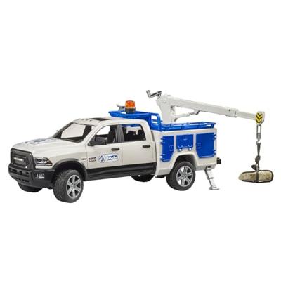 Bruder Dodge RAM 2500 Pick-up met kraan en zwaailicht