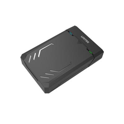 UNITEK Y-3035 behuizing voor opslagstations HDD-/SSD-behuizing Zwart 2.5/3.5"