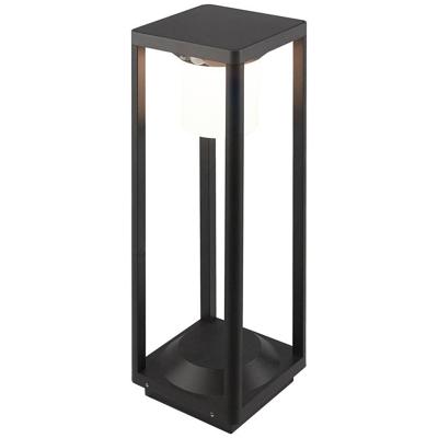 Megatron MT70014 Staande lamp op zonne-energie met bewegingsmelder LED LED vast ingebouwd 2 W Zwart