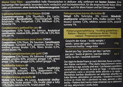 Miamor 74078 droogvoer voor kat 100 g Volwassen Zalm, Tonijn