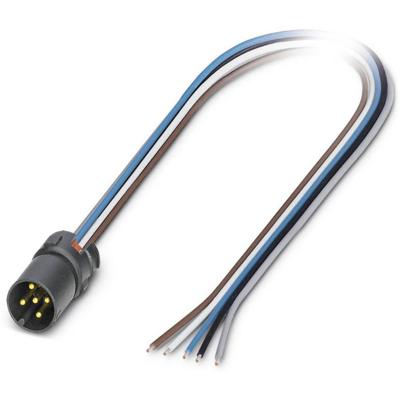 Phoenix Contact 1440805 Sensor/actuator connector, geassembleerd M12 Aantal polen (sensoren): 4 Contactdrager 0.5 m 1 stuk(s) Piece