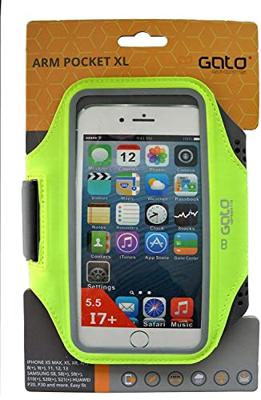 Outwet Gato arm pocket xl neon yellow one size