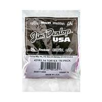 Dunlop 431R114 Tortex Triangle 1.14mm plectrum paars - thumbnail