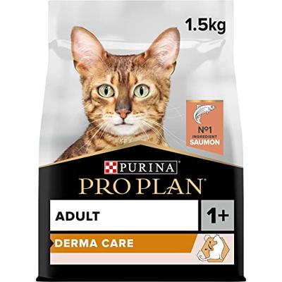Purina Pro Plan Cat Adult +1 Elegant Derma Care zalm kattenvoer 1,5 kg