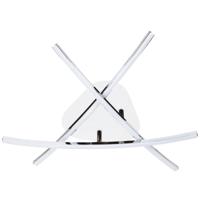 LED Plafondlamp Critos 20W - Natuurlijk Wit 4000K - Mat Chroom Aluminium - thumbnail