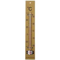 Bouhon thermometer 25 x 4 cm, hout - thumbnail