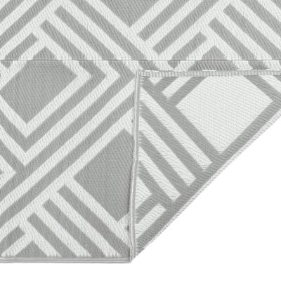 Buitenkleed 160x230 cm PP grijs - thumbnail