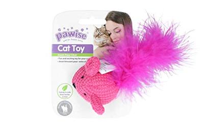 Pawise Wool mice toy asst - thumbnail