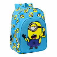 Schoolrugzak Minions Minionstatic Blauw 26 x 34 x 11 cm - thumbnail