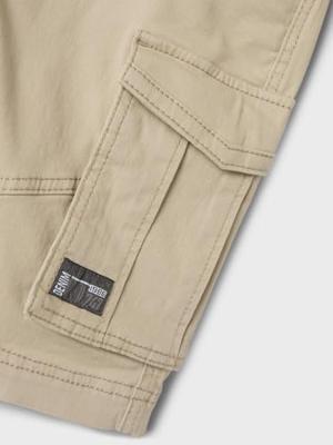 Name it zomer short jongens - cargo - taupe - Nkmryan - thumbnail