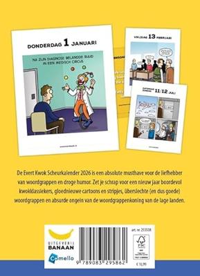 Evert Kwok Scheurkalender 2026