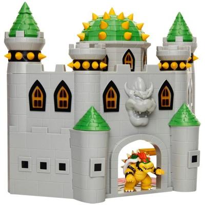 Super Mario Action Figure Deluxe Bowser's Castle Playset