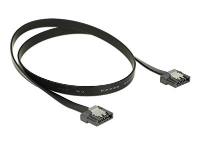 Delock 83841 SATA 6 Gb/s kabel 50cm zwart FLEXI
