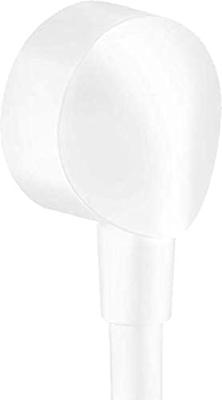 Hansgrohe Muuraansluitbocht FixFit E Zonder Terugslagklep Mat Wit - thumbnail