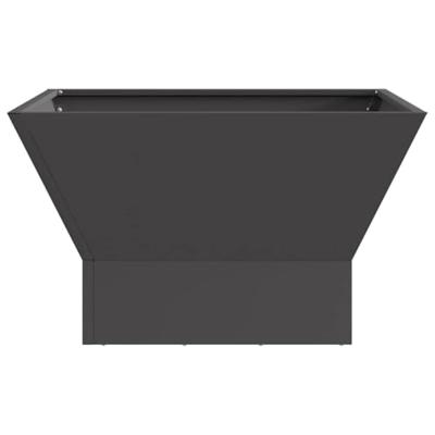 Vuurkorf Zwart 60 x 60 x 35 cm Staal